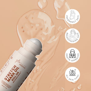 Glo Mama Stretch Mark Roll - On Oil with Centella & Striover - Skincare