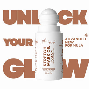 Glo Mama Stretch Mark Roll-On Oil with Centella & Striover - Skin Care