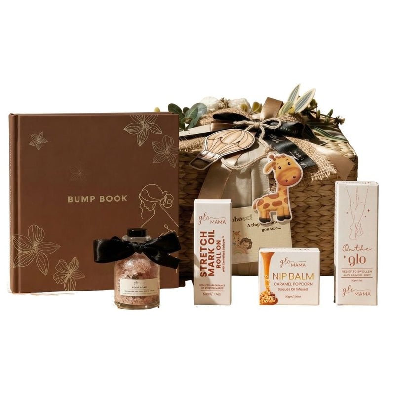 GLO Mama Ultimate Baby Shower Hamper - Pregnancy Kit | The Mom Store