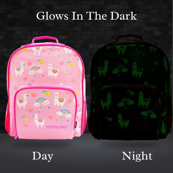 Scoobies Llama Glow in the Dark Bag