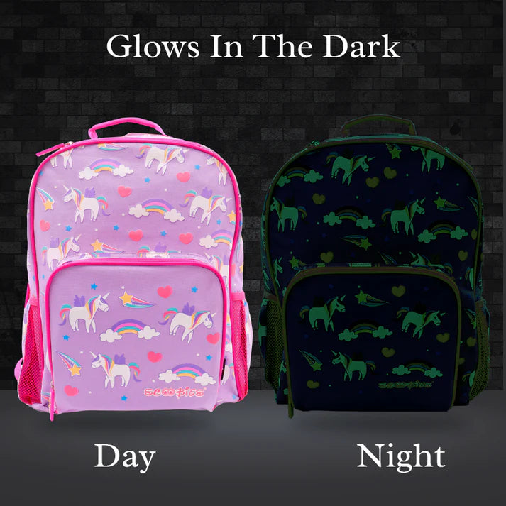 Scoobies Unicorn Glow in the Dark Bag