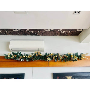 Gold Christmas Garland - Wreaths, Garlands & Mini Trees