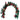 Gold & Red themed Bushy christmas Garland with Pinecones, Cherries and fillers, 6.5 feet - Wreaths, Garlands & Mini Trees