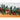 Gold & Red themed Bushy christmas Garland with Pinecones, Cherries and fillers, 6.5 feet - Wreaths, Garlands & Mini Trees