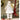 Gold shimmer robe Moving Face Musical christmas Santa Home and Table Décor - 24 inch Christmas