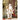 Gold shimmer robe Moving Face Musical christmas Santa Home and Table Décor - 24 inch Christmas