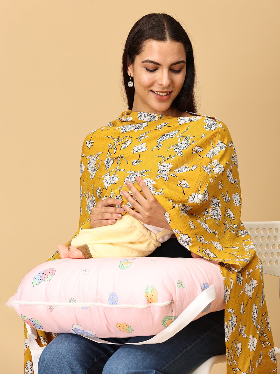 Golden Garden Nursing Cover And Top - NURC - SD - GLDGR