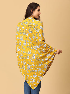 Golden Garden Nursing Cover And Top - Yellow Nursing Cover