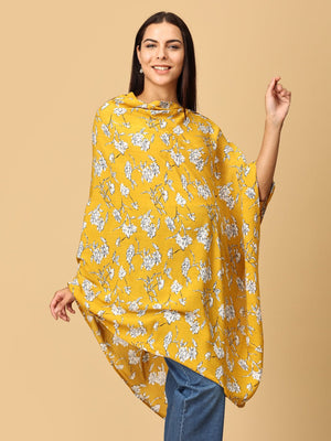 Golden Garden Nursing Cover And Top - Yellow Nursing Cover