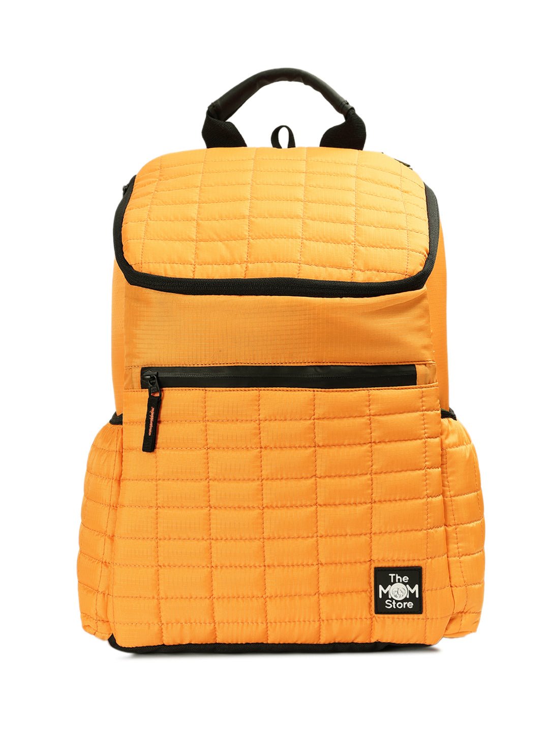 Golden Glow Quilted Diaper Bag - Yellow Diaper Bags