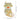 Golden Snowman Christmas Stocking, 16 inches - XMAS STOCKINGS