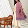 Grape Cozy Acrylic Woolen Stole - WNTSTL - GRPCRZ
