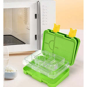 Green Bento Box & Belly Water Bottle Combo Rakhi Gift Set for Brother - Little Surprise BoxGreen Bento Box & Belly Water Bottle Combo Rakhi Gift Set for Brother