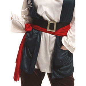 Green Coat Pirate Adult Halloween Costume Fancy Dress Up - M Halloween