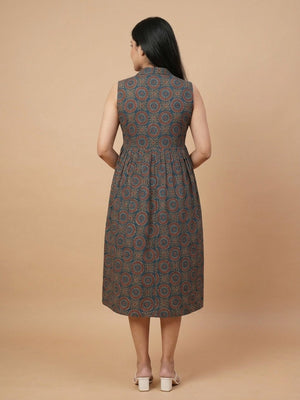 Green Era Maternity And Nursing Sleeveless Dress - S Maternity Casual Dress