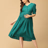 Green It Girl Maternity and Nursing Dress - DRS - SK - GRNIG - S
