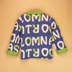 Green Monster print soft Cotton Kids Nightsuit - 3 - 4 Years Nightsuits