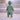 Green Panda Full Sleeves Jumpsuit winter Romper with Cap for Tiny Toddlers - 3 - 6 Months Winter Wear