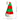 Green & Red Stripes Furry Velvet Christmas Party Hat - 
