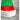 Green & Red Stripes Furry Velvet Christmas Party Hat - 