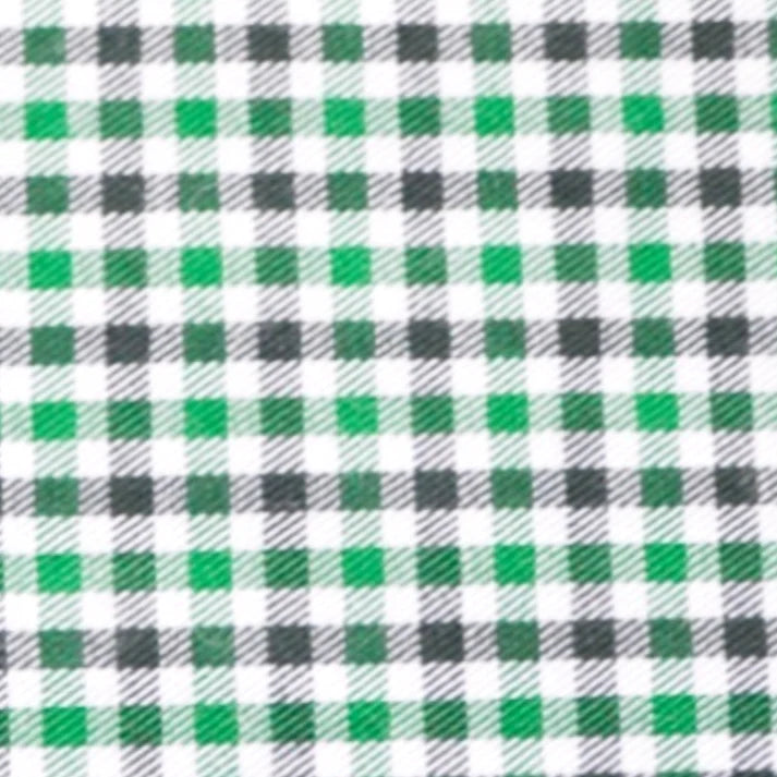 The Baby Atelier 100% Organic Baby Pillow Cover without fillers Green and Black Checks