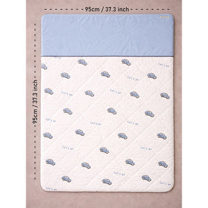 Grey Car Theme Soft Cotton Winter Wrapper with Hood for Newborn & Infants with Free storage Pouch - Bedding