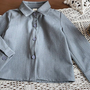 Grey Dragonfly 3pcs, Skirt and Top Winterwear for Girls. - 3 - 4 Years Kids Clothing