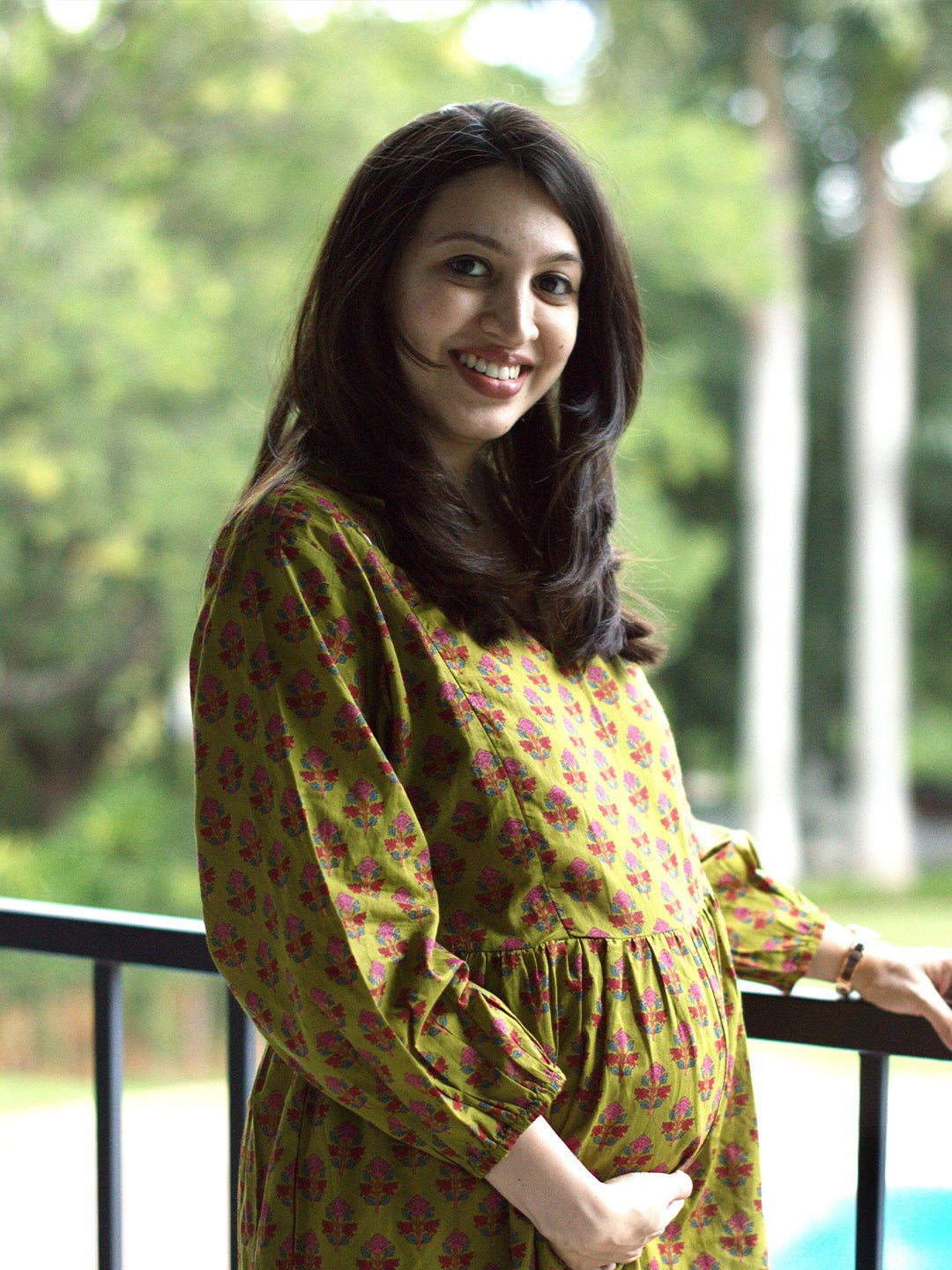 Grin & Green It Maternity and Nursing Dress - S Maternity Casual Dress