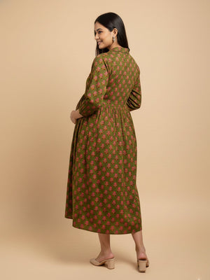 Grin & Green It Maternity and Nursing Dress - S Maternity Casual Dress