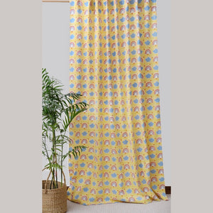 Gudgoodie 100% Cotton Canvas Curtains - Rainbow Dreams - FSCT031W13