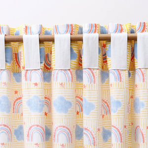 Gudgoodie 100% Cotton Canvas Curtains - Rainbow Dreams - FSCT031W13