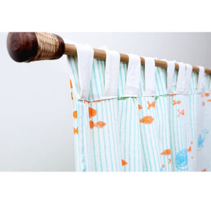 Gudgoodie 100% Cotton Canvas Curtains - Undersea Oasis - FSCT044W13
