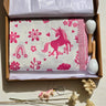 Gudgoodie Baby Gift Set Muslin Dohar and Maracas - Magical Unicorns - GFDH045T13