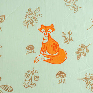 Gudgoodie Flat Crib Bedsheet 100% Cotton Percale - Enchanted Forest - BLBS015C13