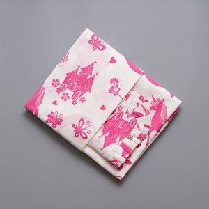 Gudgoodie Flat Crib Bedsheet - 100% Cotton Percale - Magical Unicorns - BLBS045C13