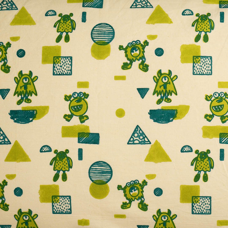Gudgoodie Flat Crib Bedsheet 100% Cotton Percale - Undersea Oasis main image 0