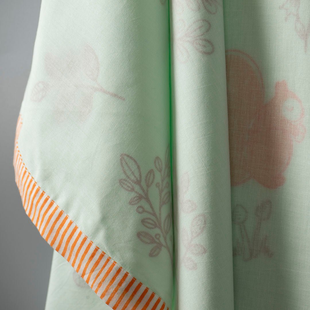 Gudgoodie Kids Cotton Muslin Dohar - Enchanted Forest - BLDH015T13