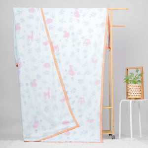 Gudgoodie Kids Cotton Muslin Dohar - Enchanted Forest - BLDH015T13