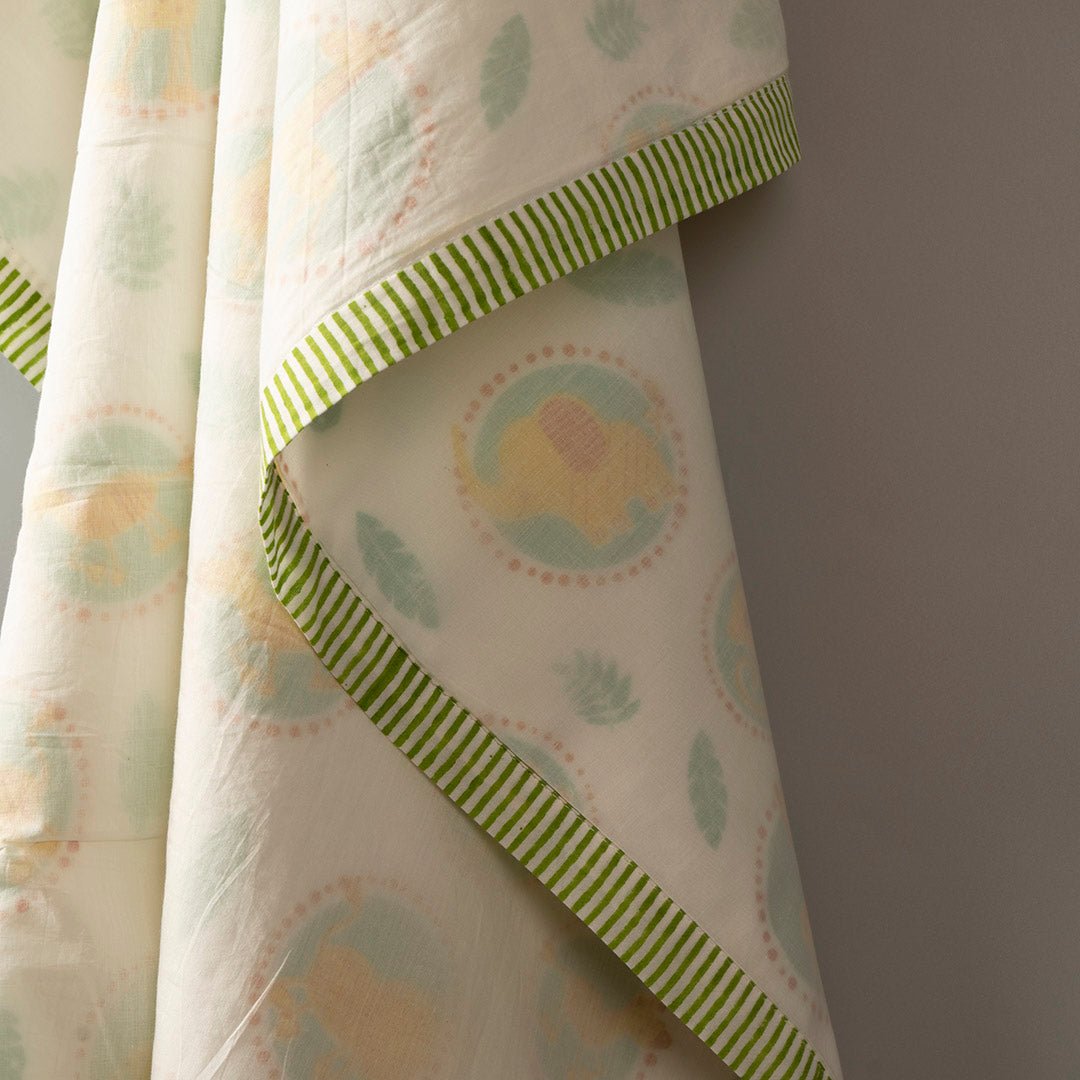 Gudgoodie Kids Cotton Muslin Dohar - Jungle Safari - BLDH032T13