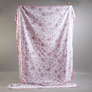 Gudgoodie Kids Cotton Muslin Dohar - Magical Unicorns - BLDH045T13
