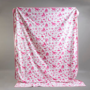 Gudgoodie Kids Cotton Muslin Dohar - Magical Unicorns - BLDH045T13