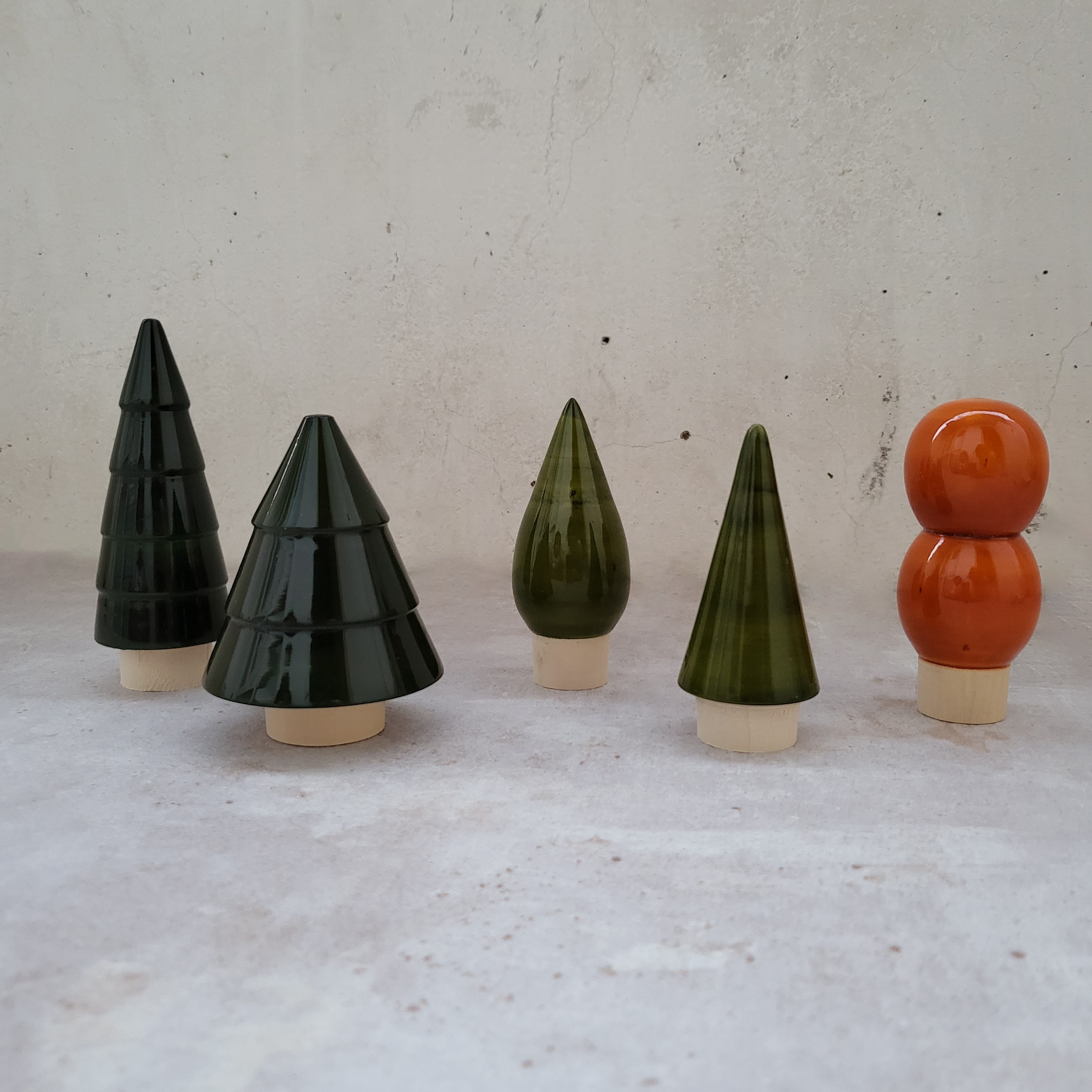 Gulab Tribe Handcrafted Wooden Forest Set - GTS - 03