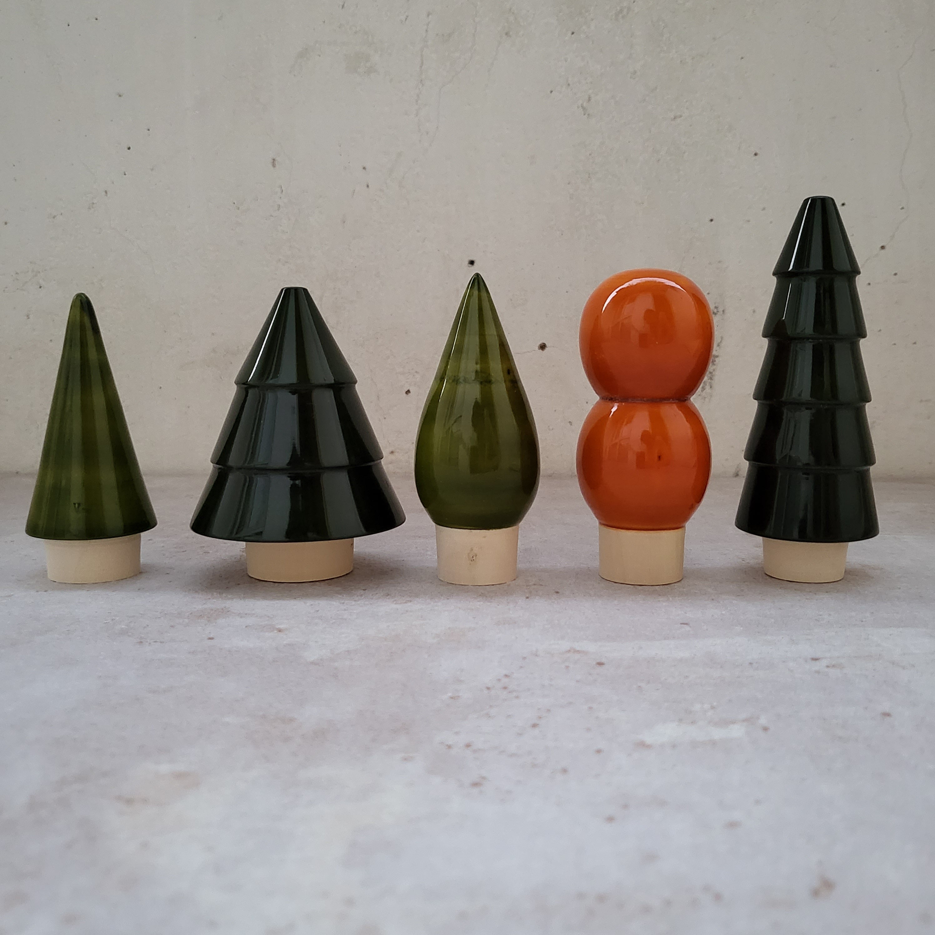 Gulab Tribe Handcrafted Wooden Forest Set - GTS - 03
