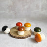 Gulab Tribe Handcrafted Wooden Mushroom Set - GT - 04