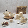 Gulab Tribe Handcrafted Wooden Party Tea Set - GTS - 13