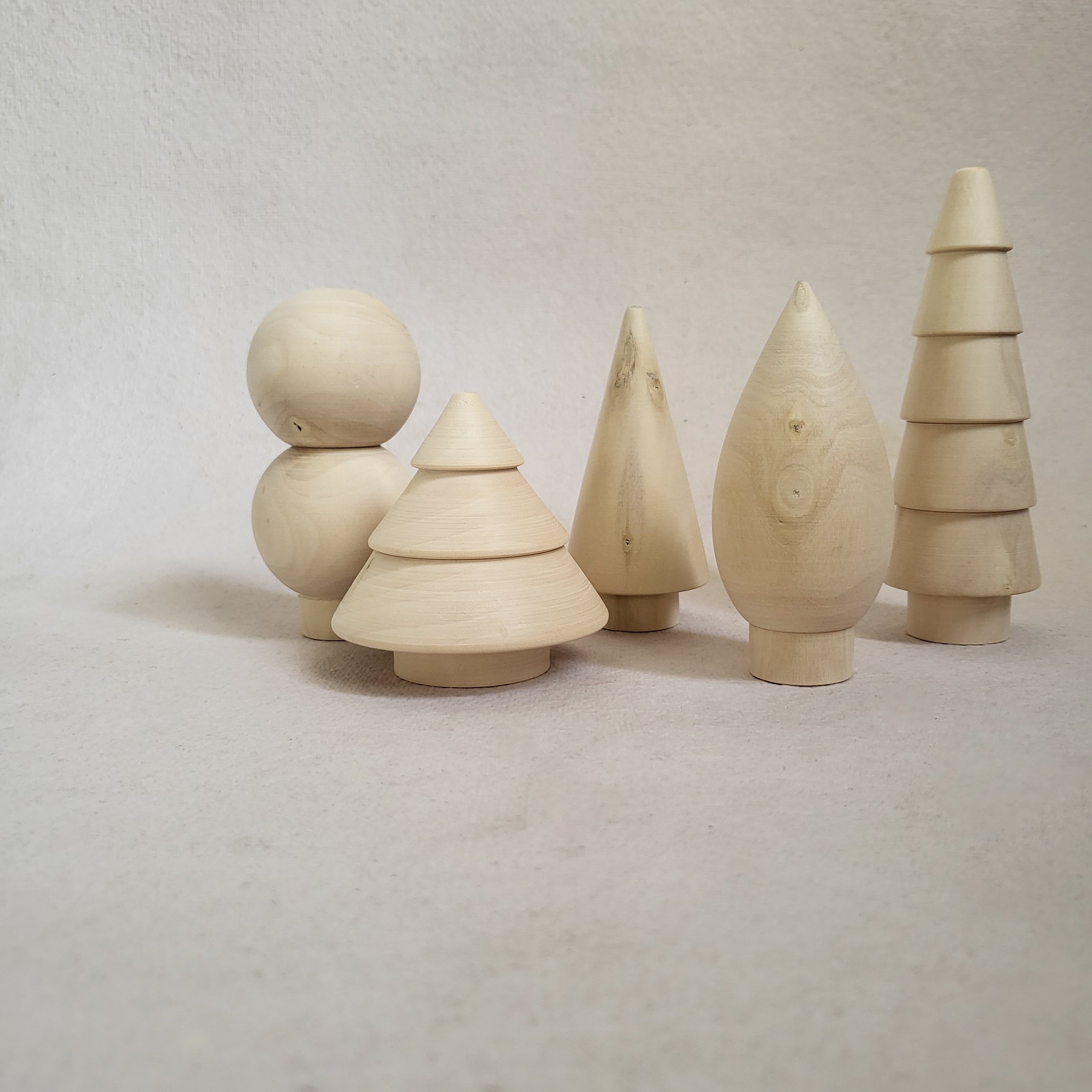 Gulab Tribe Handcrafted Wooden Tree Set DIY - 