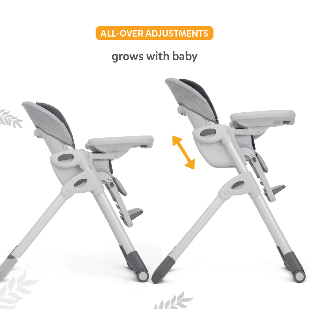 Joie High Chair Mimzy Recline Logan Birth+ to 15 Kgs