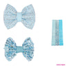 Hair Drama Co Barbie Kids Glam Gift Box with 2 Puff Hair Bands with Barbie Charm, 2 Hair Bows & 12 Hair Pins - MSET0019