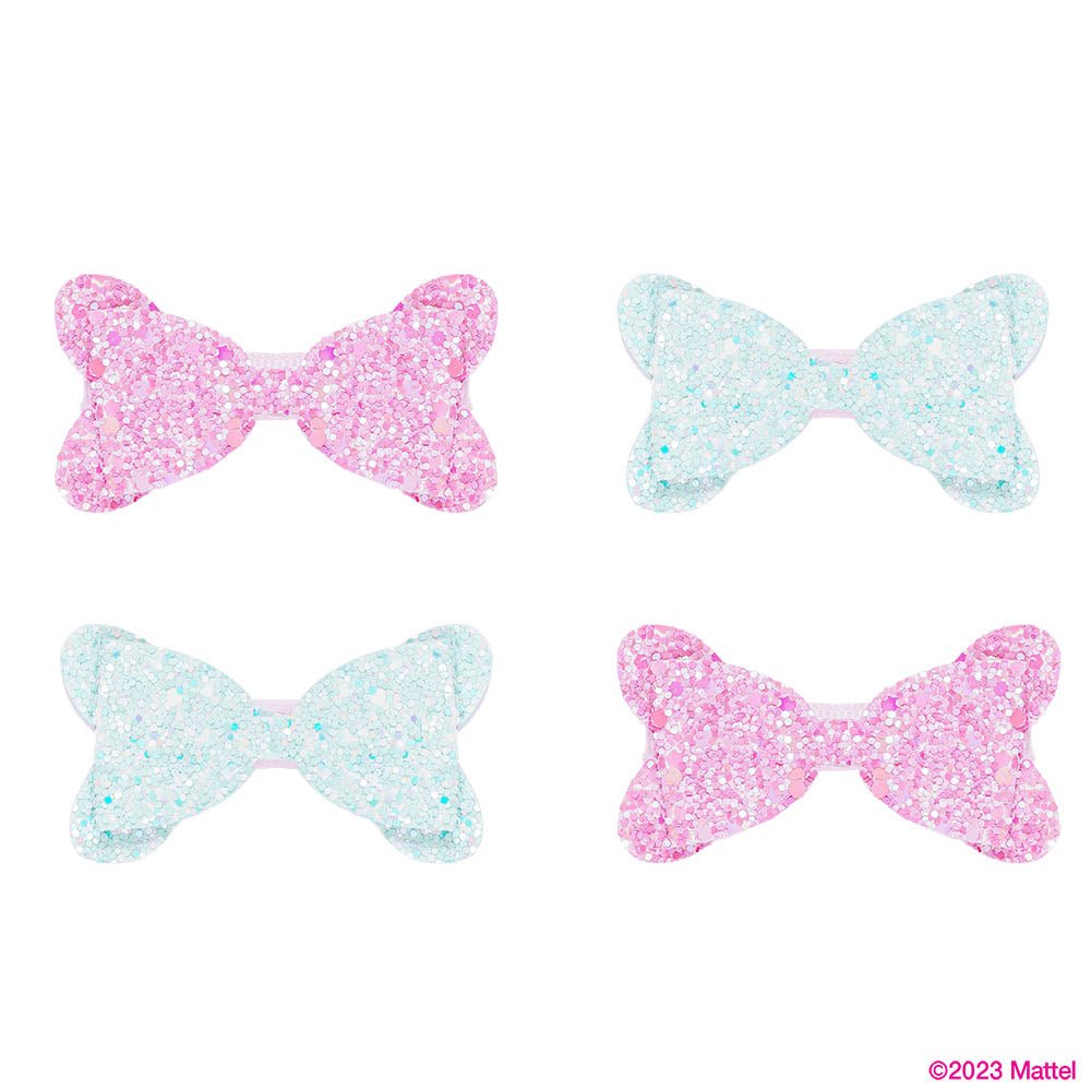 Hair Drama Co Barbie Kids Unicorn Gift Box with 3 Hair Bands & 4 Hair Bows - MSET0014
