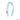 Hair Drama Co Barbie Rhinestone puff Hair Band with Barbie Charm - Blue - MBD0009